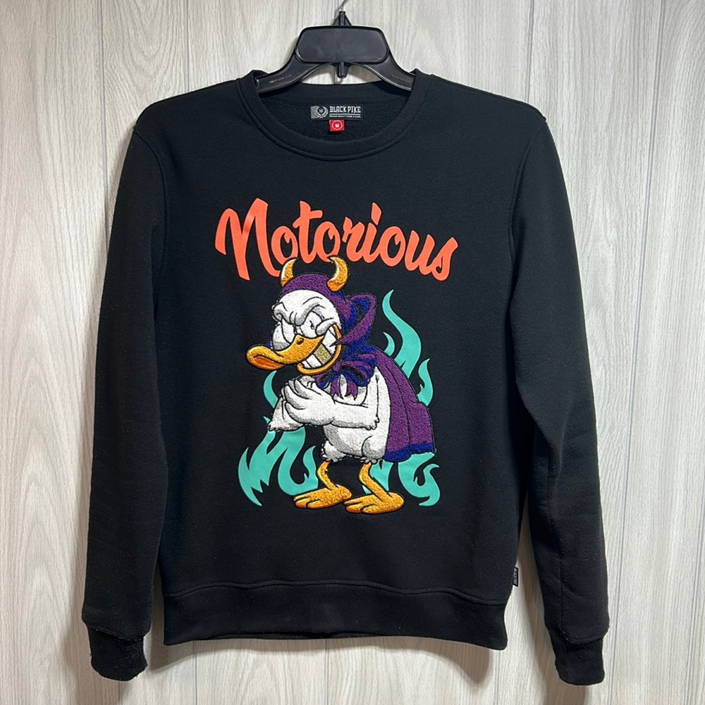 Black Pike Notorious sweatshirt size medium